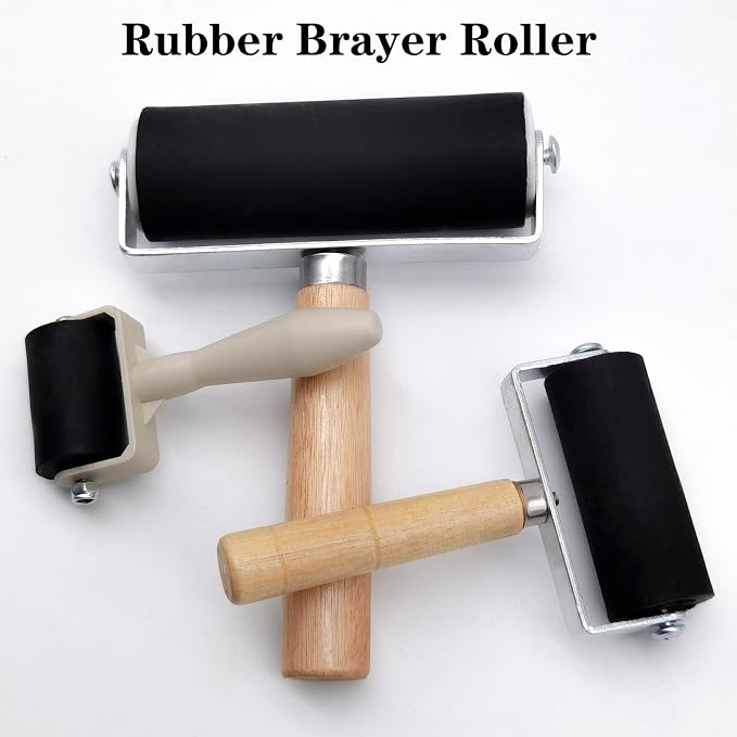 4 Pack Rubber Roller - Image 4