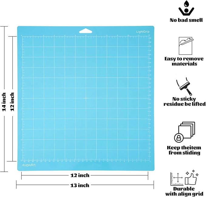 THANMAO LightGrip Cutting Mat 3 Pack, Replacement Accessories Card, Adhesive - Image 3