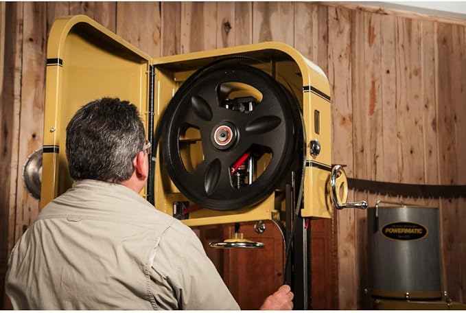 Powermatic 18-Inch Woodworking Bandsaw, 5 HP, 230/460V 3Ph (Model PM1800B-3)