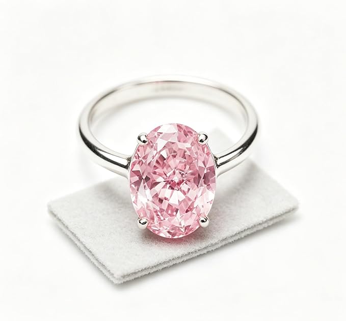 Pink Gemstone Color Cubic Zirconia Loose Beads Unset - Image 7