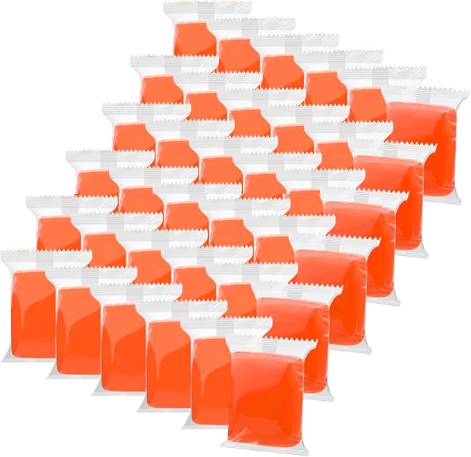 Air Dry Clay, 36 Packs Orange Foam Clay, 19oz Soft Modeling Clay Super Light by WOLWEFA