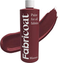 Fabricoat Maroon Fabric Upholstery Paint & Dye | 250ml / 8.5 fl oz | Maroon by Fabricoat