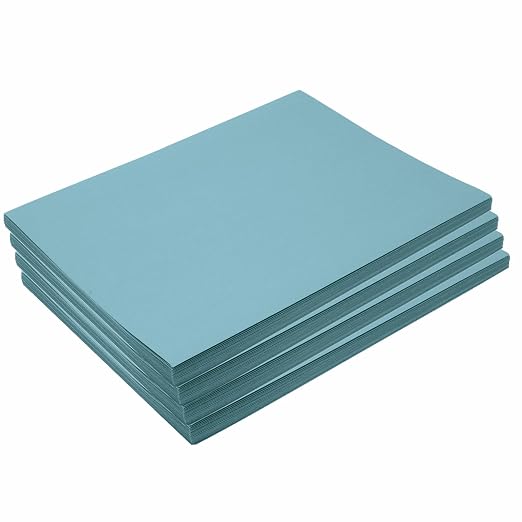 Colorations 9" x 12" Mediumweight Sky Blue Construction Paper by Colorations