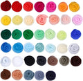 Catopia 40-Color Wool Roving Set – Generous 120g Fibre by Catopia
