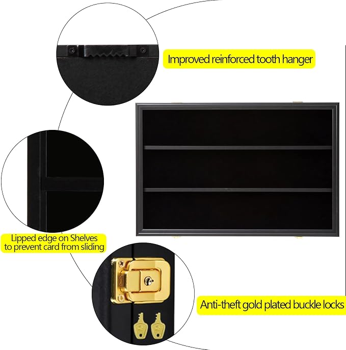 24 Baseball Card Display Case - Image 2