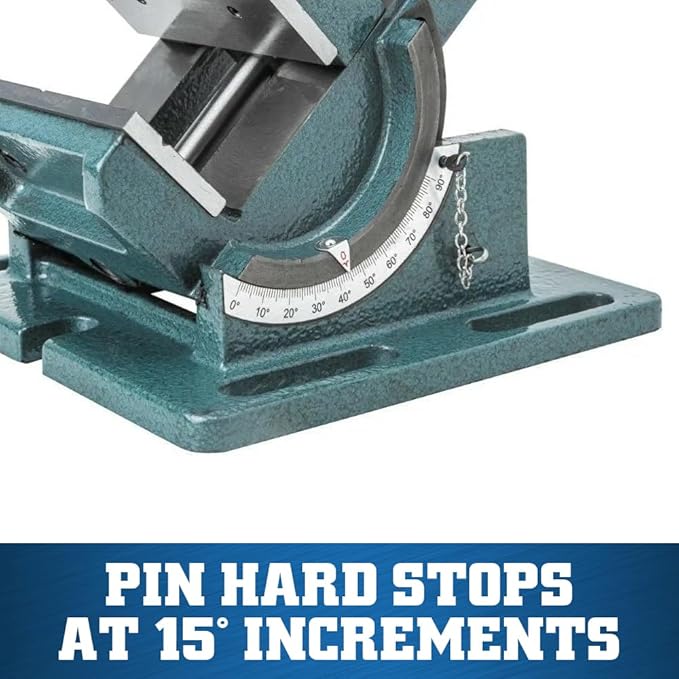 Wilton Cradle-Style Angle Drill Press Vise, 3" Jaw Width & Opening, 1-1/8" Jaw Depth (Model CR3)