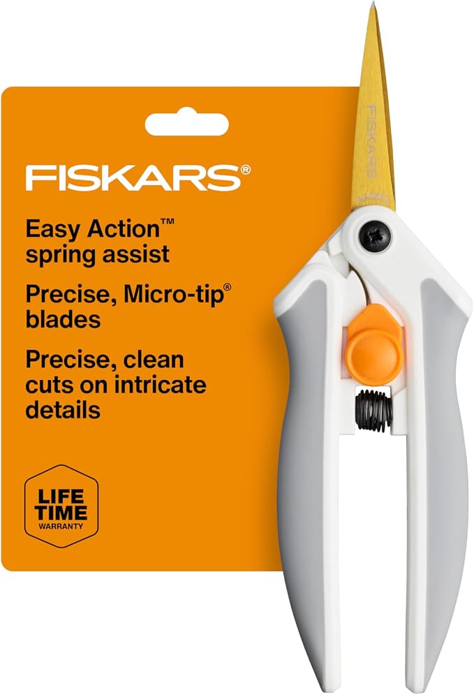 Fiskars Easy Action Micro-Tip Titanium Scissors, Sharp Blades by Unknown