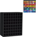 Krafetto 64 Grids Craft Paint Storage Organizer, Wall-mountable Paints Holder by Krafetto