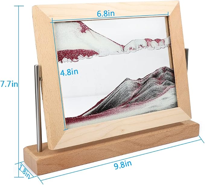 Bochino Sand Art Picture Dynamic Sand Art Frame Sandscape Moving Sand Picture - Image 2