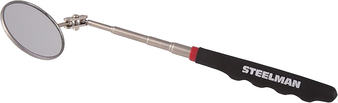 STEELMAN 41819 36-Inch Telescoping 2.25-Inch Round Inspection Mirror