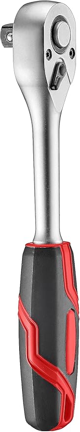 3 PCS Quick-release Reversible Ratchet Set, 1/4", 3/8", 1/2" Drive Ratchet Wrench, 72-Tooth Reversible Square Drive Socket Wrench