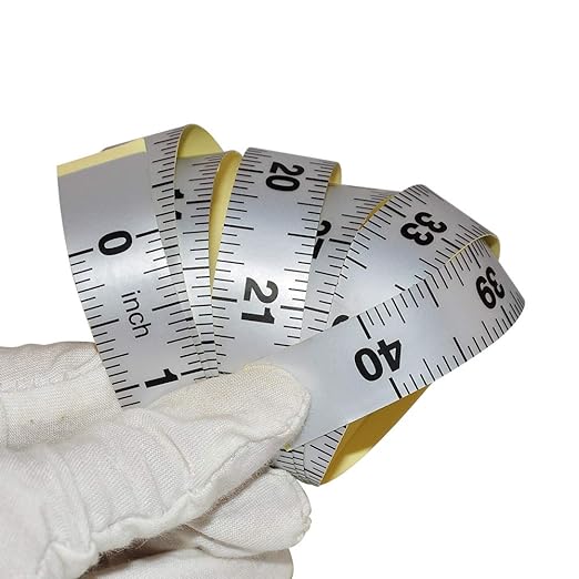 WIN TAPE Workbench Ruler Adhesive Backed Tape Measure - 40 Inches 101 Centimeters