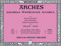 Arches Watercolor Paper Block, Hot Press, 140 pound by ARCHES
