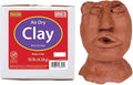 AMACO Terra Cotta Air Dry Modeling Clay 10 lb. Package by AMACO