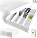 Fageverld 2-Pack Trading Card Storage Box, Top loader Storage Boxes, includes by Fageverld