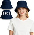 Bucket Hats Bulk Solid Color DIY Blank Hat Bucket Hats by DASSNANE