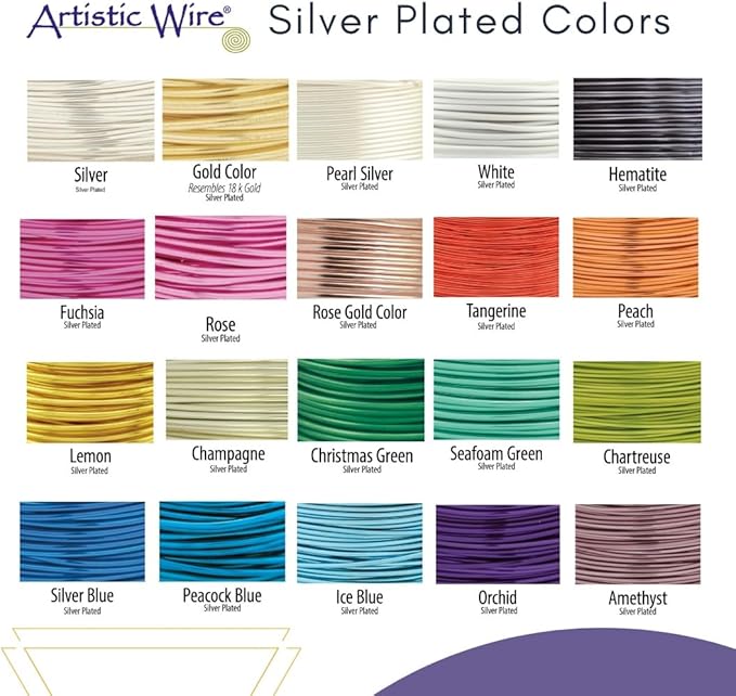 Artistic Wire, 18 Gauge Tarnish Resistant Colored Copper Craft Wire, 10 yd - Image 4