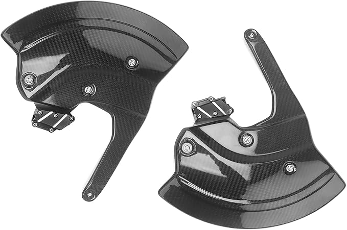 Motorcycle Front Brake Caliper Disc Guard Fairing Protector For BMW M1000RR S1000R S1000RR S1000XR 2020 2021 2022 2023 2024 Carbon Fiber Aero Disc Fender Accessories (100% Carbon Fiber)