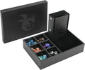 Grajar 3 in 1 Dice Tray with Lid, Portable Dice Box Storage, DND Dice Holder by Grajar