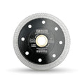 DT-DIATOOL Diamond Tile Blade 4 Inch Diamond Turbo X Mesh Rim Segement Circular Saw Blade for Procelain Ceramic Stoneware Marble Granite Fits 5/8"-7/8" Arbor