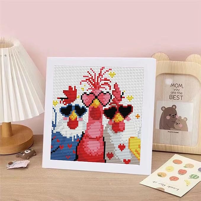 VIGEGU Chicken Cross Stitch Kits - Image 7