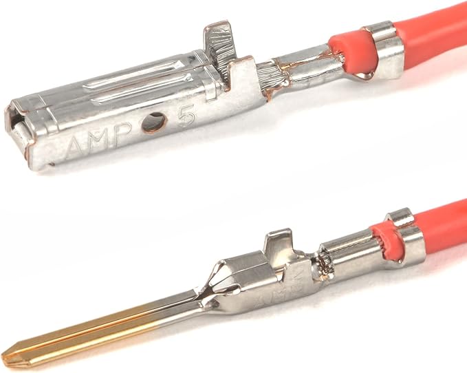 iCrimp Open Barrel Terminal Crimping Tool for Molex Style DELPHI AMP TYCO Deutsch Terminals Crimper, Molex Crimping Tool,24-14 AWG