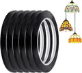 HOBBIESAY 216.5ft 6 Rolls PET Stained Glass Lead Lines Thin Stained Glass by HOBBIESAY