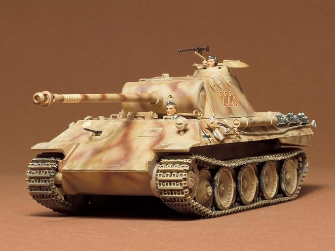 Tamiya Models German Pzkfw V Panther Ausf A Model Kit - Image 9