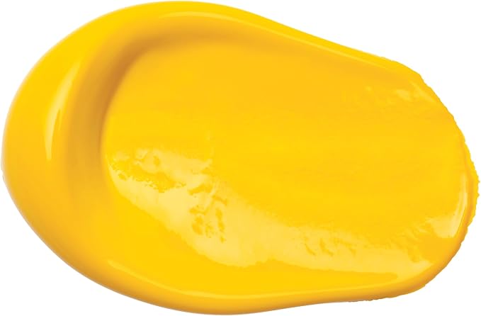 Liquitex BASICS Acrylic Paint, 400ml Bottle, Cadmium Yellow Medium Hue - Image 2