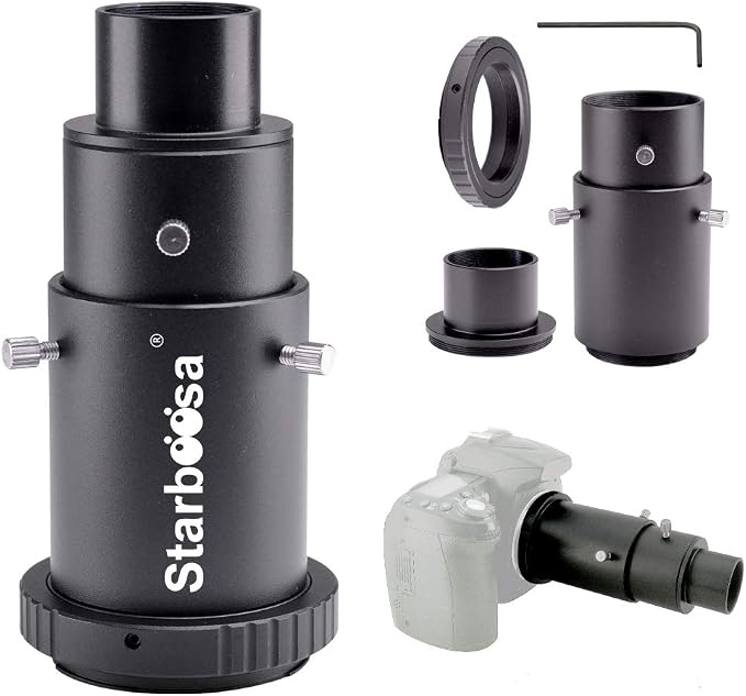 Variable Extension Telescope Camera Adapter by STARBOOSA