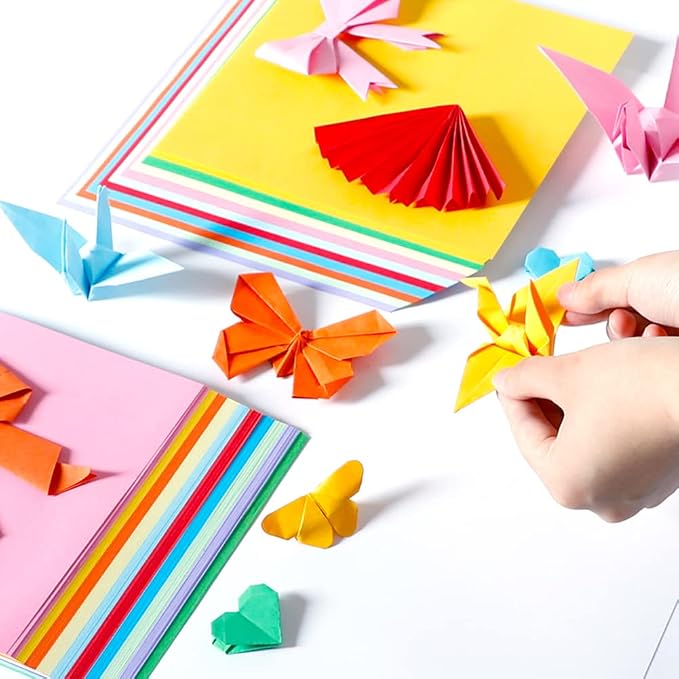 Origami Paper, Easy Fold Paper for Kids Adult Beginners Training Arts & Crafts - Image 4