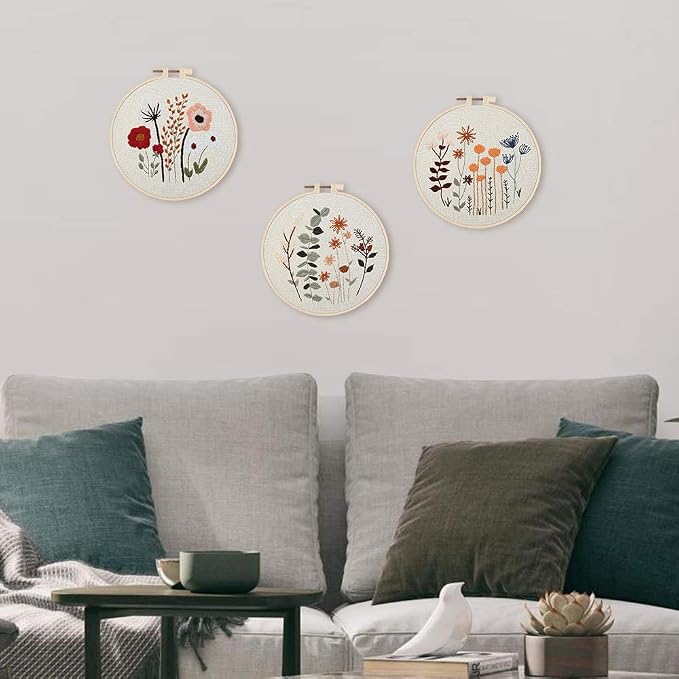 Uphome 3 Pack Embroidery Starter Kit - Image 6