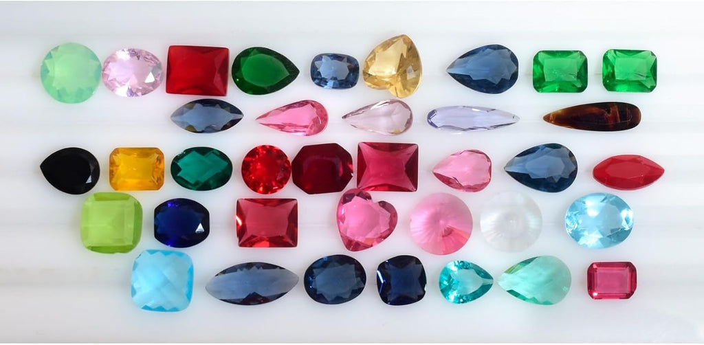Mixed Natural Glass Loose Gemstones | Grade A+ | Hand Cut & Polished Gemstone - Image 4