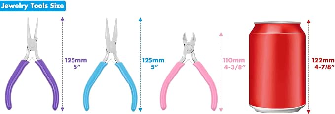 Shynek 3pcs Jewelry Making Plier Tools - Image 5