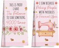 Quilters Gifts Kitchen Towels, Sewing Quilting Lovers Gifts Kitchen Towels by Unknown