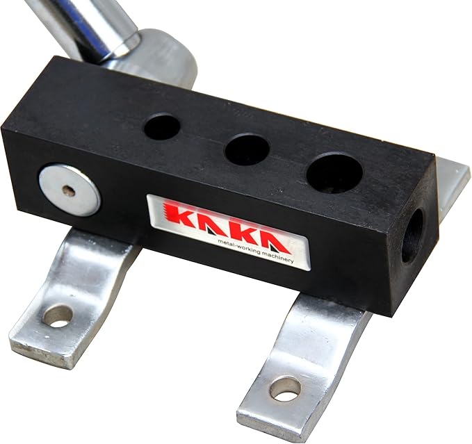 KAKA INDUSTRIAL Pipe and Tube Notcher Manual for 1/4 in, 3/8 in, 1/2 in Inside Diameter, 90 Degree High Precision Light Weight RA-1
