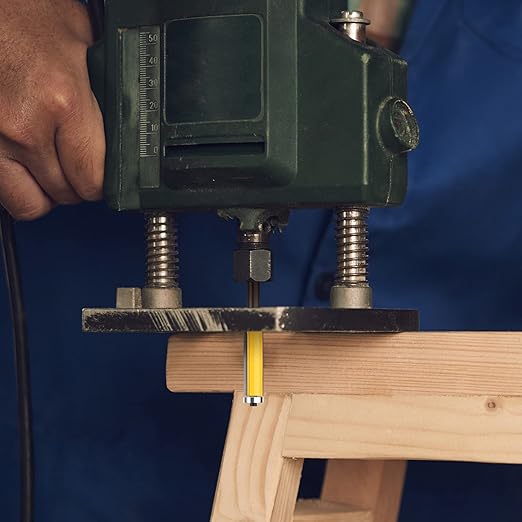 2-1/2 Inch Flush Trim Top and Bottom Bearing Router Bit 1/2-Inch Shank
