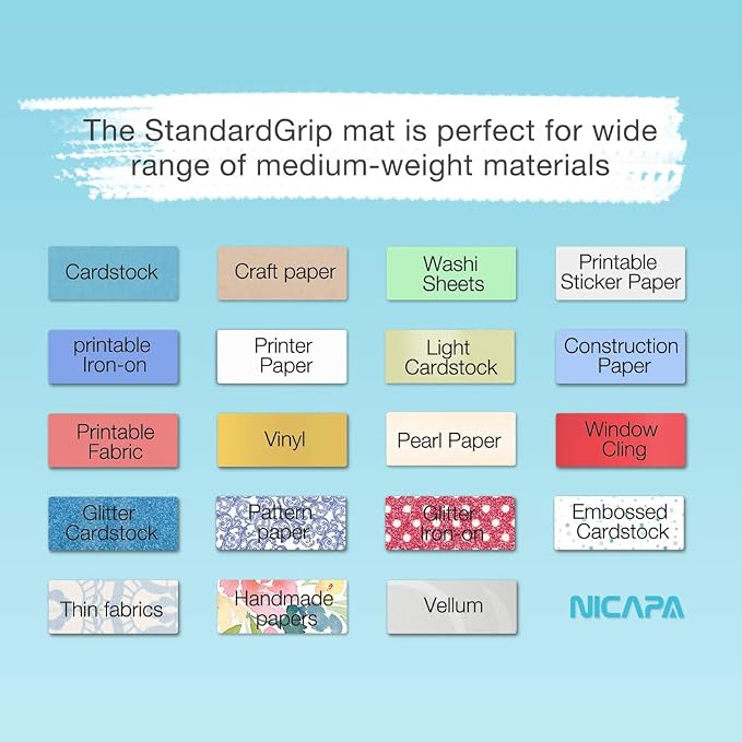 StandardGrip Cutting Mat for Silhouette Portrait Standard Adhesive Sticky - Image 3