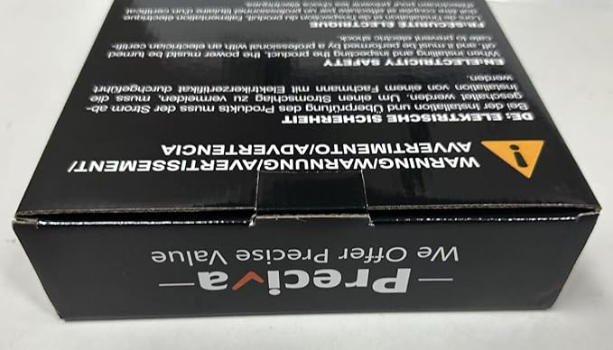 Preciva Crimping Tool for Insulated Terminals Wire Connectors, AWG20-10 Ratchet Crimper with 425 Pcs Insulated Terminals Connectors