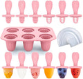 Silicone Baby Popsicle Molds for Teething Relief by YukiniYa