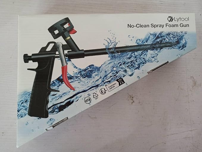 Foam Gun, Lytool Expanding Foam Gun, Professional Foaming Gun Insulation Spray Application Applicator Caulking Gun for Filling, Sealing