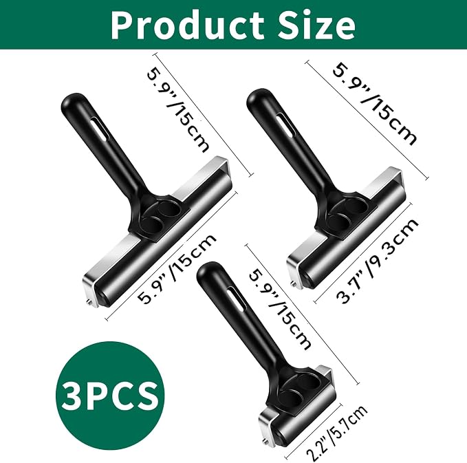 VinBee Soft Rubber Brayer Rollers - Image 2