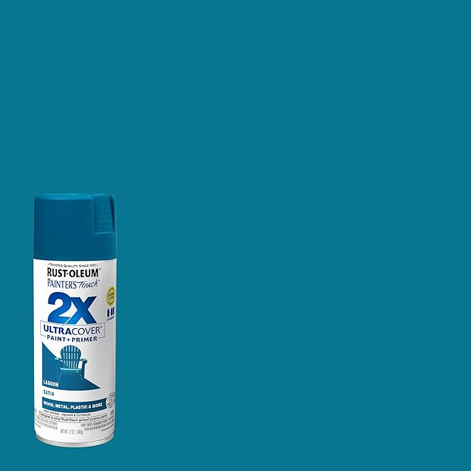 Rust-Oleum 334074 Painter's Touch 2X Ultra Cover Spray Paint, 12 oz, Satin - Image 2