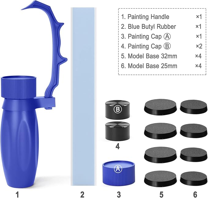 Evemodel WH01 Painting Handle for Wargame Miniautres - Image 3