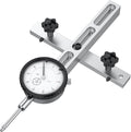 HDLNKAK Table Saw Dial Indicator Gauge, 0-1"/0.001" Dial Indicator, Table Saw Alignment Gauge Suitable for Calibrating Workshop, Machinery, Band Saw and Drill Press