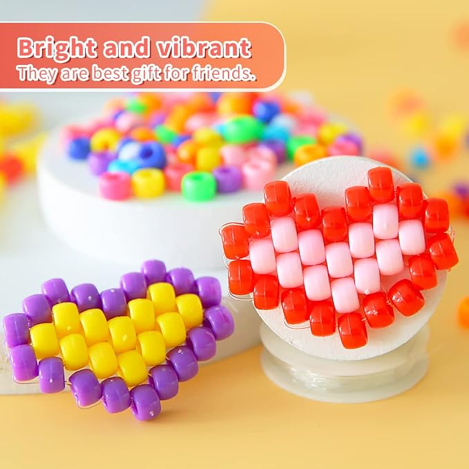 Iooleem Pony Beads, Beads for Jewelry Making, Beading Supplies, Arts & Crafts - Image 4