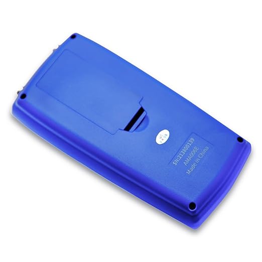 Thickness Gauge Digital Ultrasonic Thickness Meter Range 0.8-350mm, 0.03-13.8inch Handheld Ultrasonic Thickness Tester Gauge AMA006E