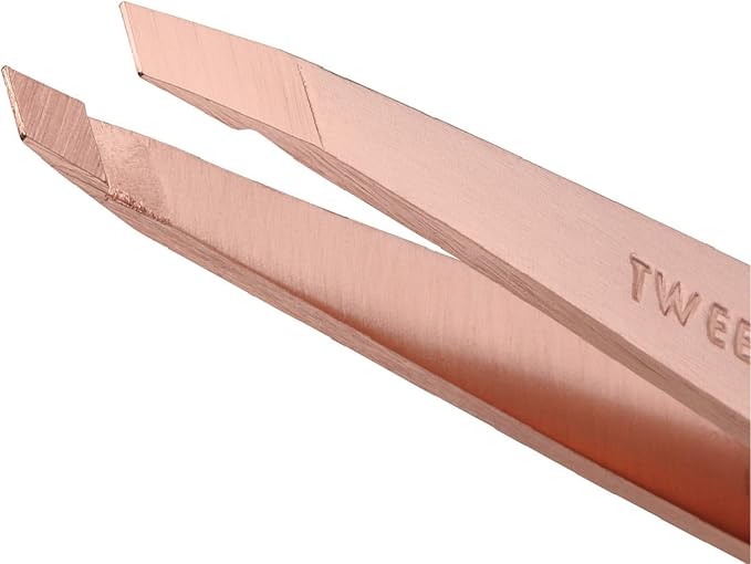 Tweezerman Rose Gold Petite Point and Slant Set - Image 2