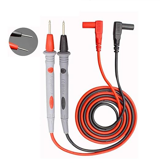 Banana Plug Multimeter Test Leads, 1000V 20A Digital Multi Meter Clamp Tester Probes (2 pcs)