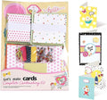 Huralona Handmade DIY Greeting Card Kits includes 16 Blank Cards 16 Colorful by Huralona